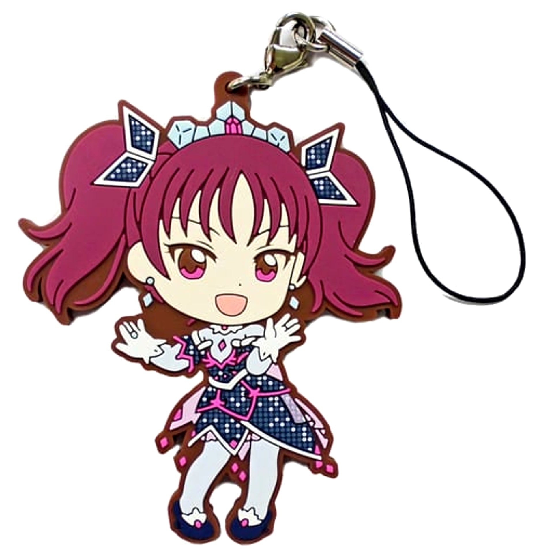 Love Live! Sunshine!! Leah Kazuno Awaken the Power Ver. Ichiban Kuji 6th Rubber Charm Kyunchara Illustrations Prize N [USED]