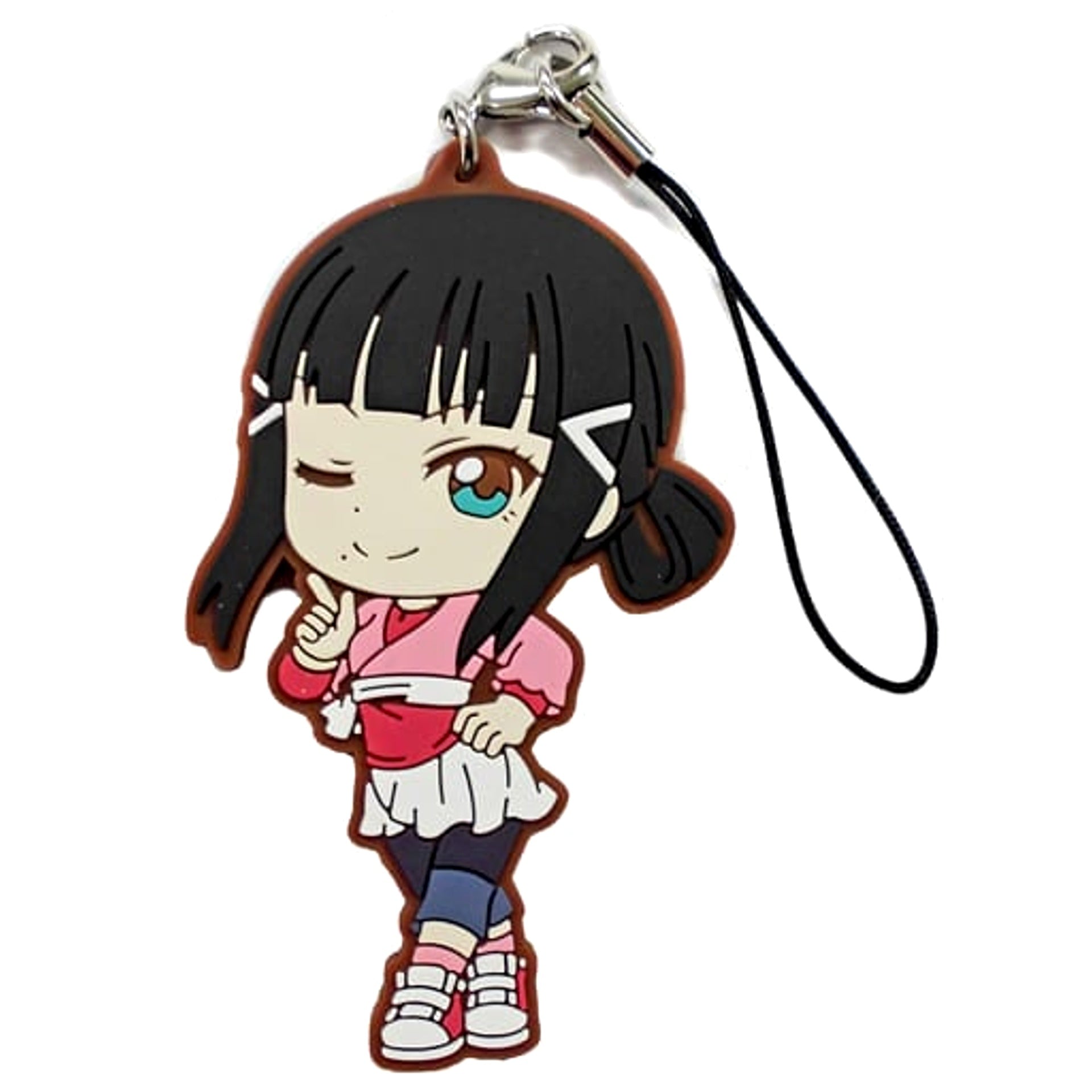 Love Live! Sunshine!! Daiya Kurosawa Training Clothes Ver. Ichiban Kuji 6th Rubber Charm Kyunchara Illustrations Prize O [USED]