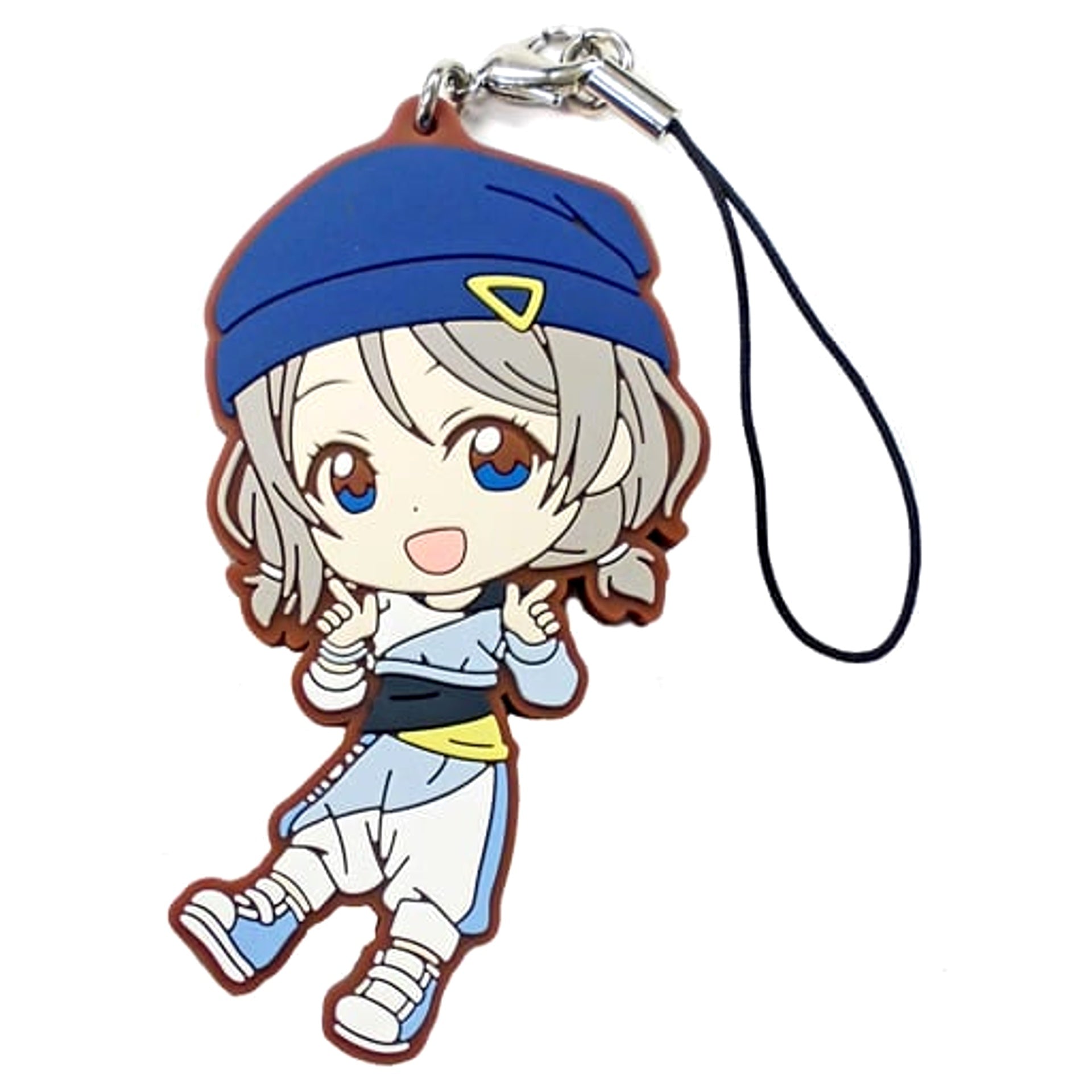 Love Live! Sunshine!! You Watanabe Training Clothes Ver. Ichiban Kuji 6th Rubber Charm Kyunchara Illustrations Prize O [USED]