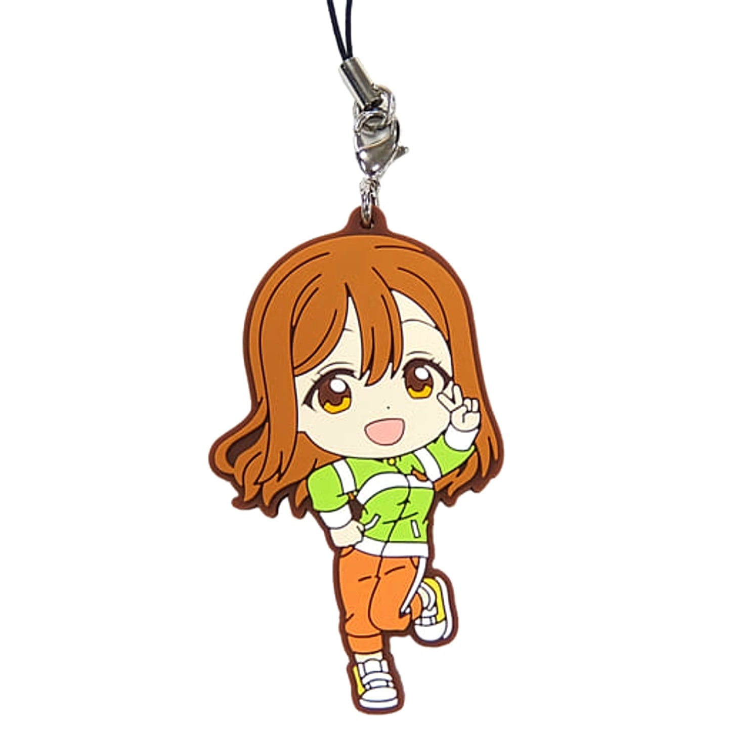 Love Live! Sunshine!! Hanamaru Kunikida Training Clothes Ver. Ichiban Kuji 6th Rubber Charm Kyunchara Illustrations Prize O [USED]