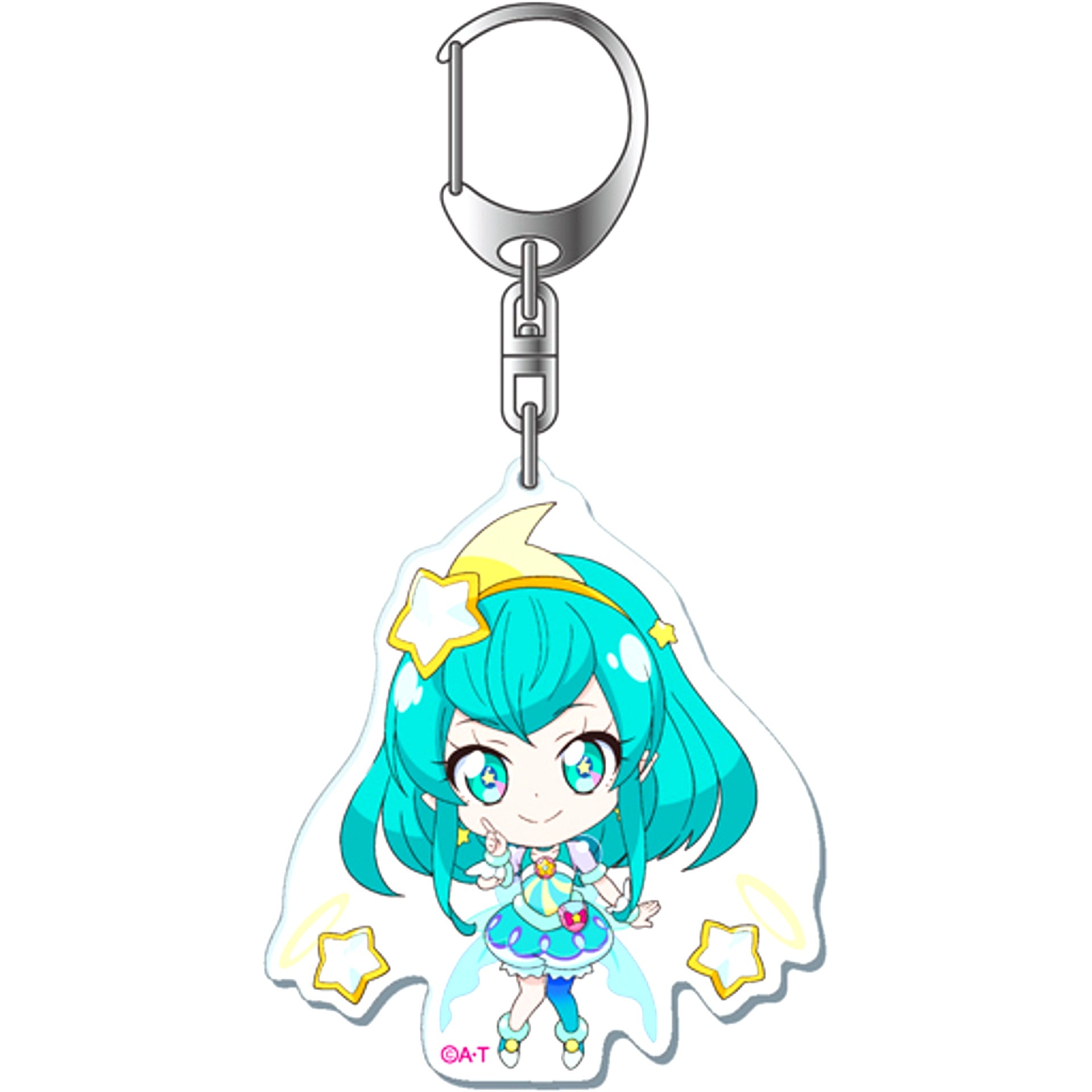 Cure Milky PriPop Acrylic Keychain Star Twinkle Pretty Cure [USED]