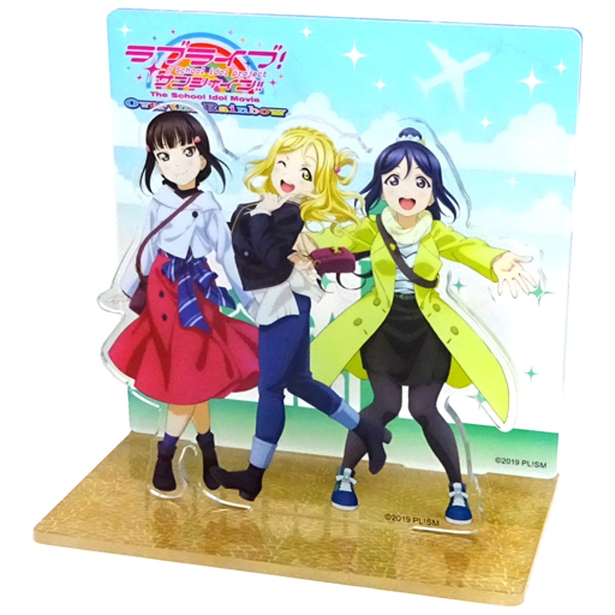 3rd Year Students Acrylic Diorama Lovelive! Sunshine!! The School Idol Movie Over The Rainbow [USED]