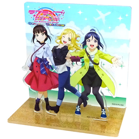 3rd Year Students Acrylic Diorama Lovelive! Sunshine!! The School Idol Movie Over The Rainbow [USED]