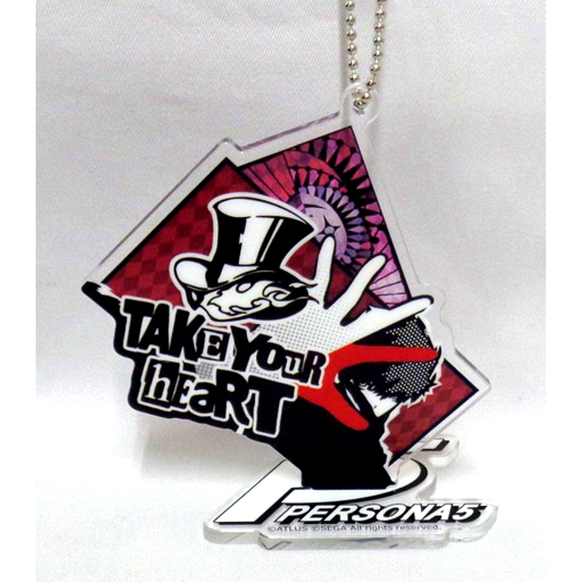 Protagonist Hand Command Ver. Persona 5 Goro Akechi's Magnificent Daily Life Trading Acrylic Stand [USED]