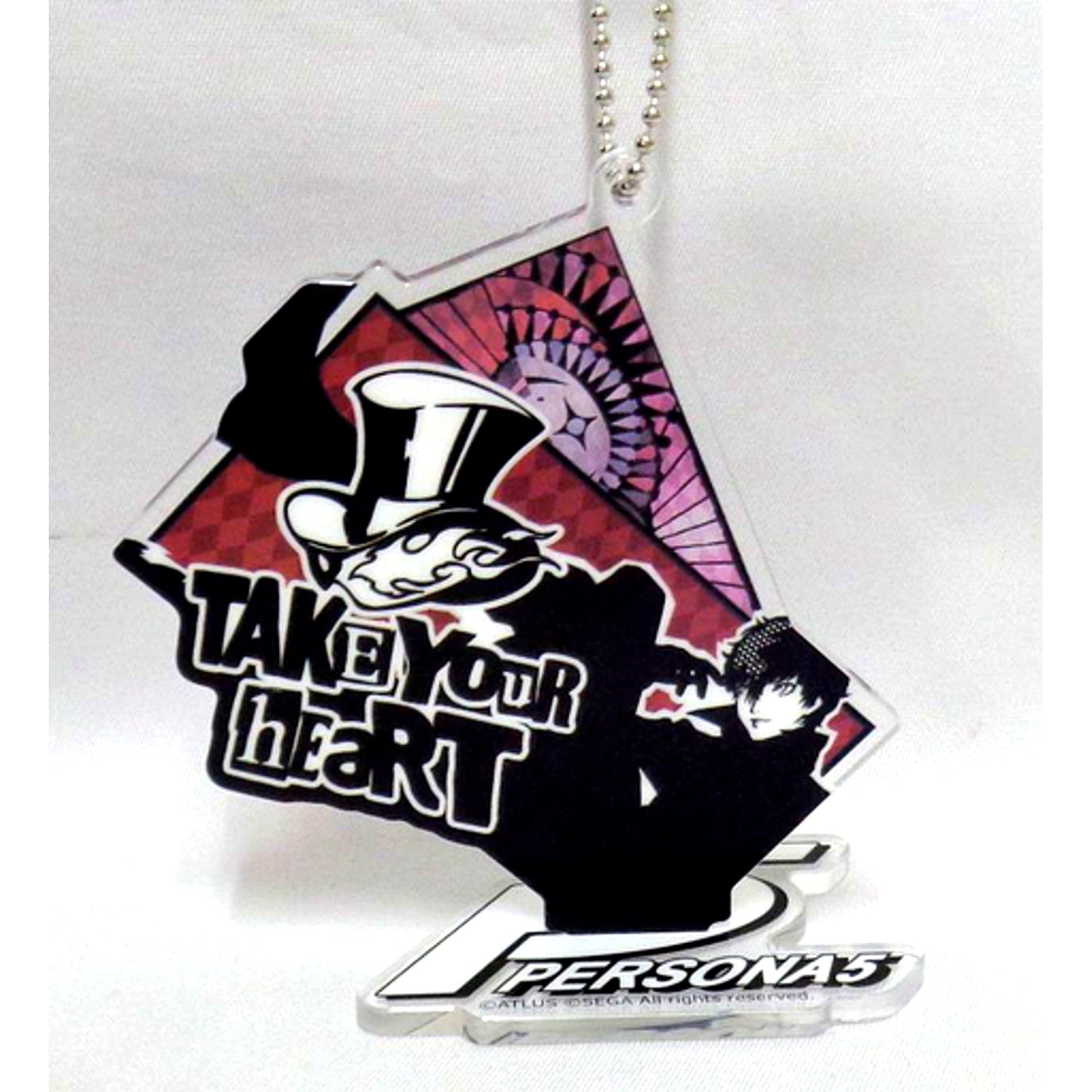 Protagonist Foot Command Ver. Persona 5 Goro Akechi's Magnificent Daily Life Trading Acrylic Stand [USED]