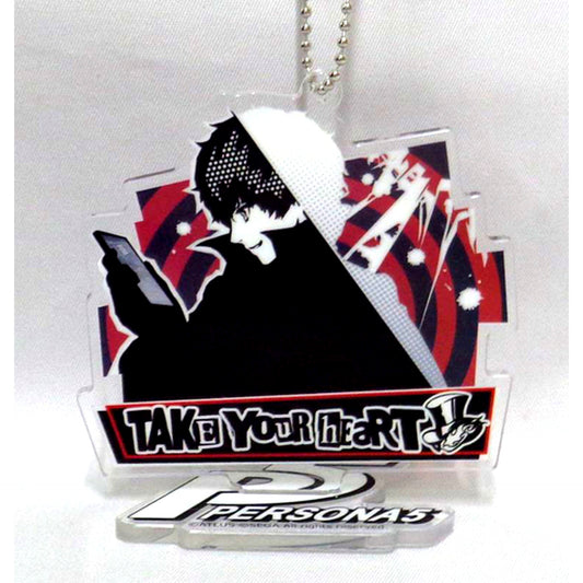 Protagonist Profile Command Ver. Persona 5 Goro Akechi's Magnificent Daily Life Trading Acrylic Stand [USED]