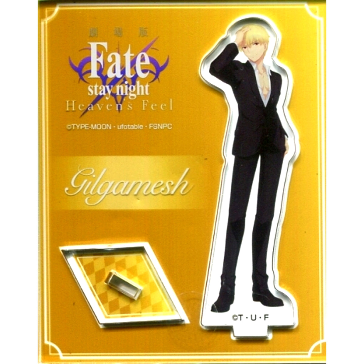 Gilgamesh Acrylic Stand Movie Fate/stay night Heavens Feel II.lost butterfly Lawson Collaboration Store Goods [USED]