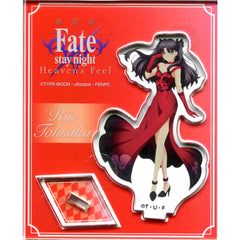 Fate/stay night: Heaven's Feel II. lost butterfly Rin Tohsaka Acrylic Stand Lawson Collaboration Stores Limited Acrylic Stands [USED]