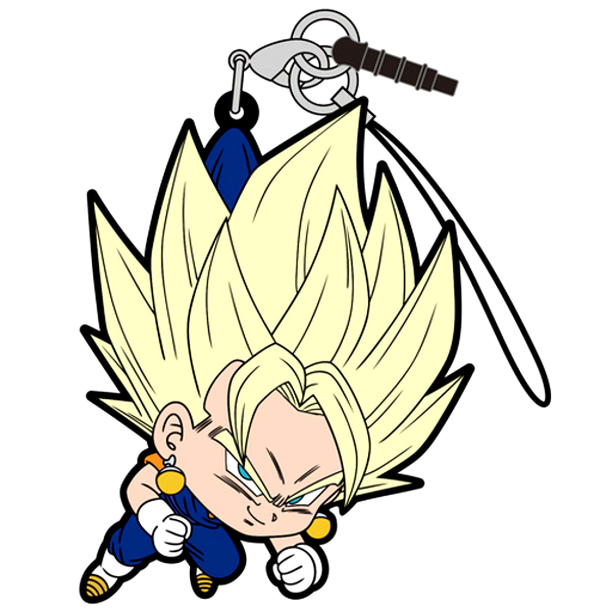 Vegito Tsumamare Strap Pinch Keychain Dragon Ball Z [USED]