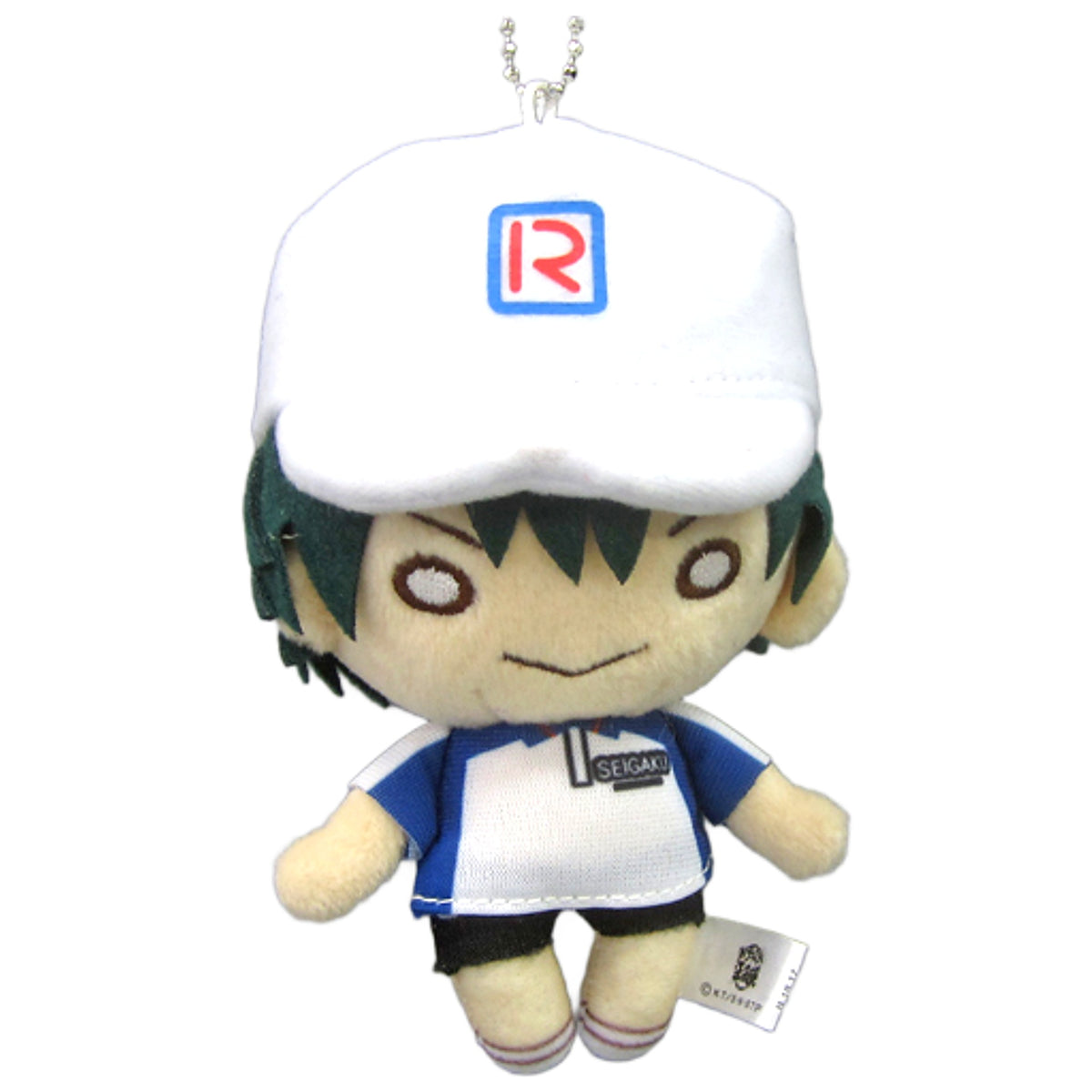 The New Prince of Tennis Ryoma Echizen Nitotan Plush Toy with Ball Chain animate Limited Keychains [USED]