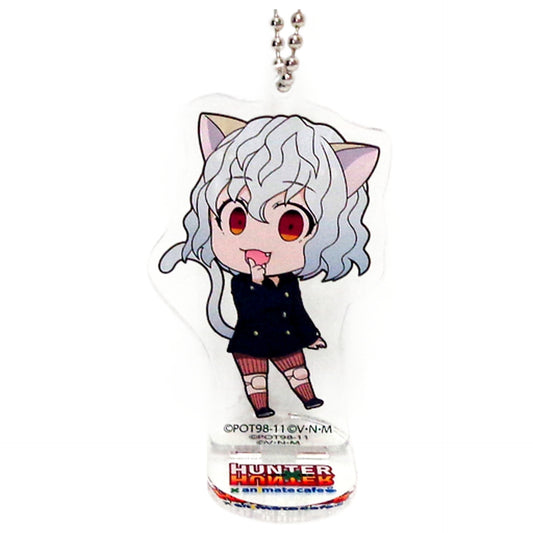 Hunter x Hunter Neferpitou Trading Acrylic Stand Keychain animatecafe Vol.4 Chimera Ant Edition Limited Keychains [USED]