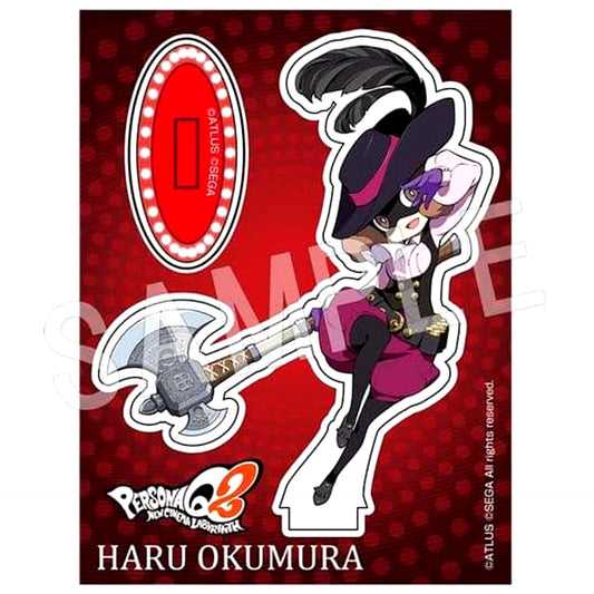 Haru Okumura Noir Persona Q2: New Cinema Labyrinth Fortune Acrylic Stand Vol.1 [USED]
