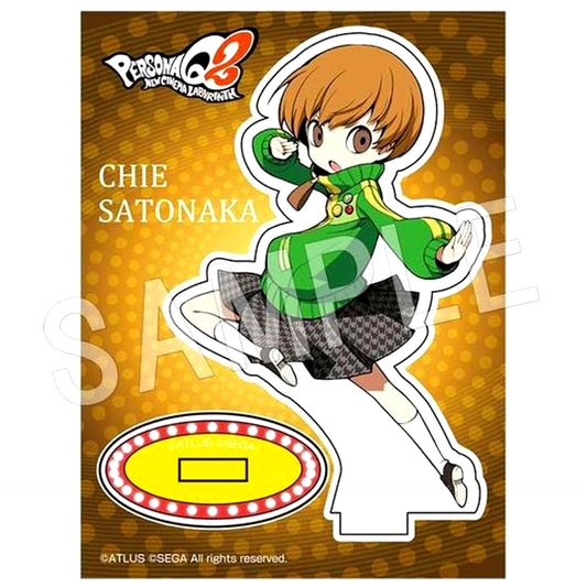 Chie Satonaka Fortune Acrylic Stand Vol. 2 Persona Q2 New Cinema Labyrinth [USED]