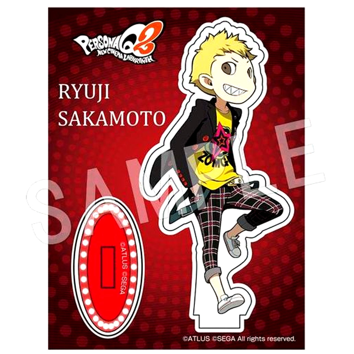 Ryuji Sakamoto Persona Q2: New Cinema Labyrinth Fortune Acrylic Stand Vol.2 [USED]