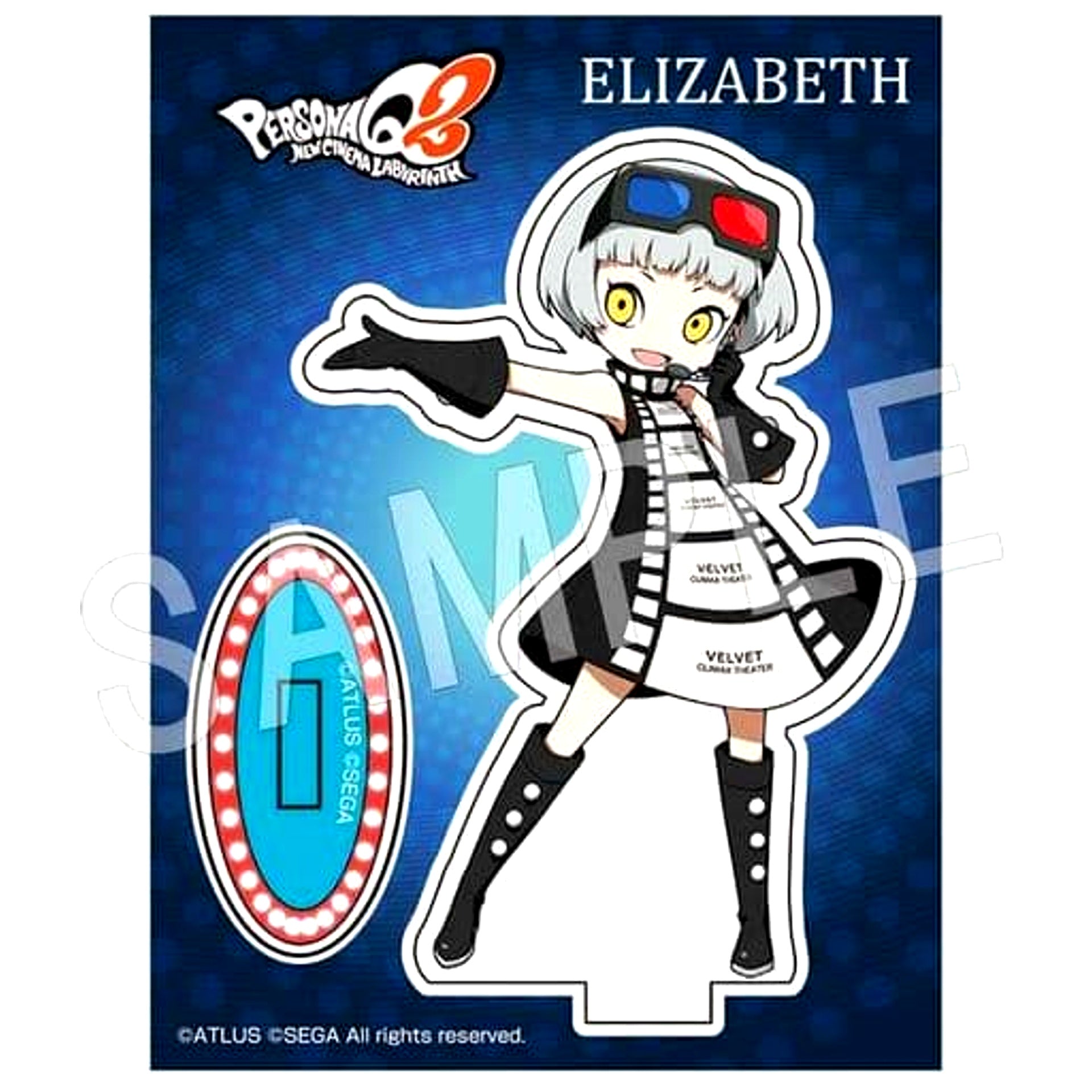 Elizabeth Persona Q2: New Cinema Labyrinth Fortune Acrylic Stand Vol.3 [USED]
