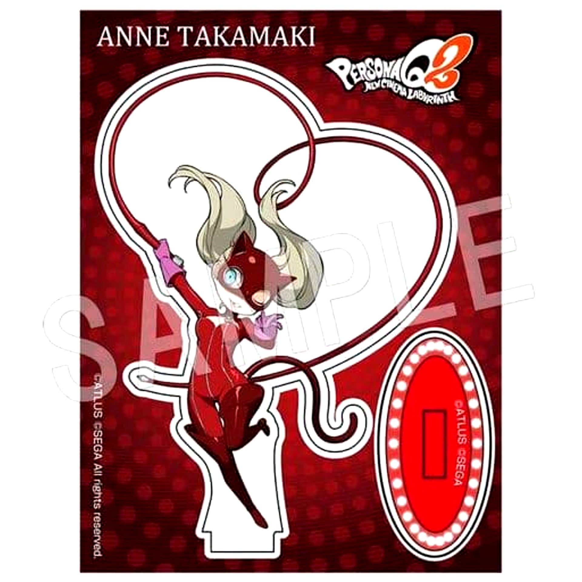 Ann Takamaki Panther Persona Q2: New Cinema Labyrinth Fortune Acrylic Stand Vol.3 [USED]