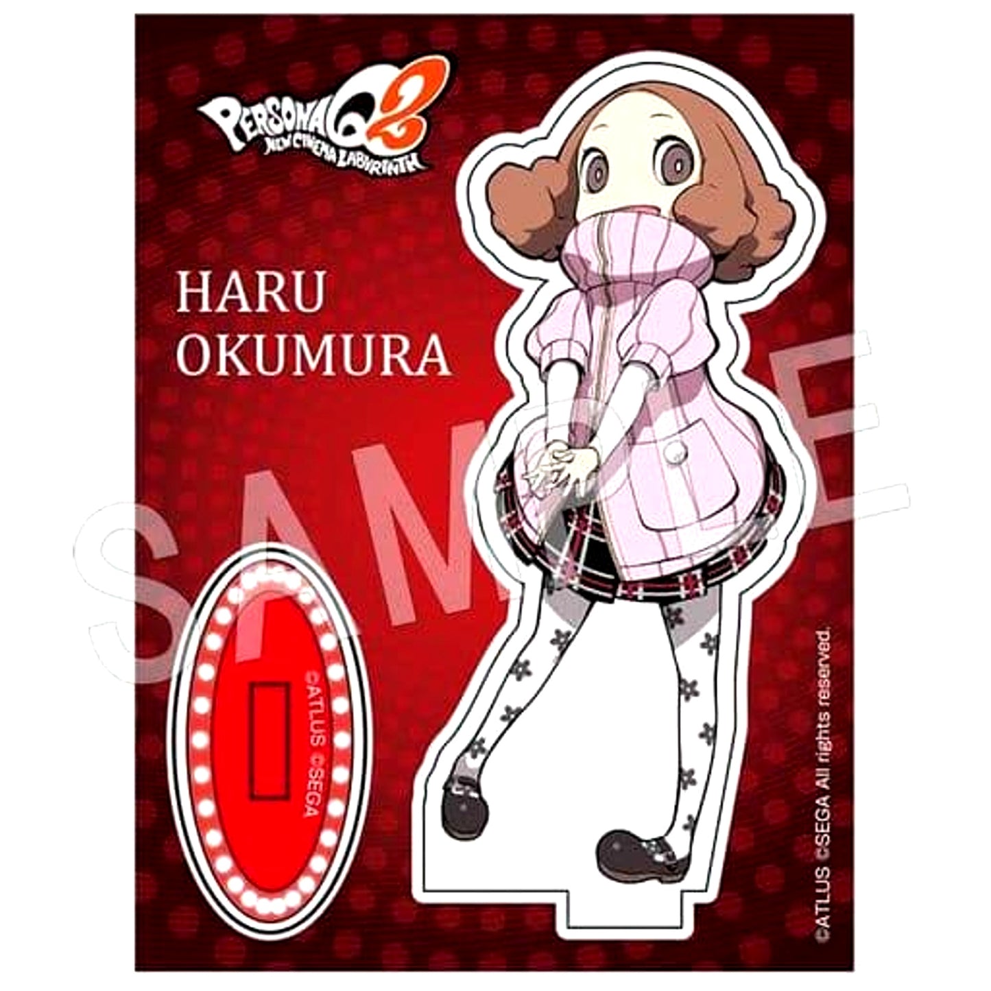 Haru Okumura Persona Q2: New Cinema Labyrinth Fortune Acrylic Stand Vol.3 [USED]