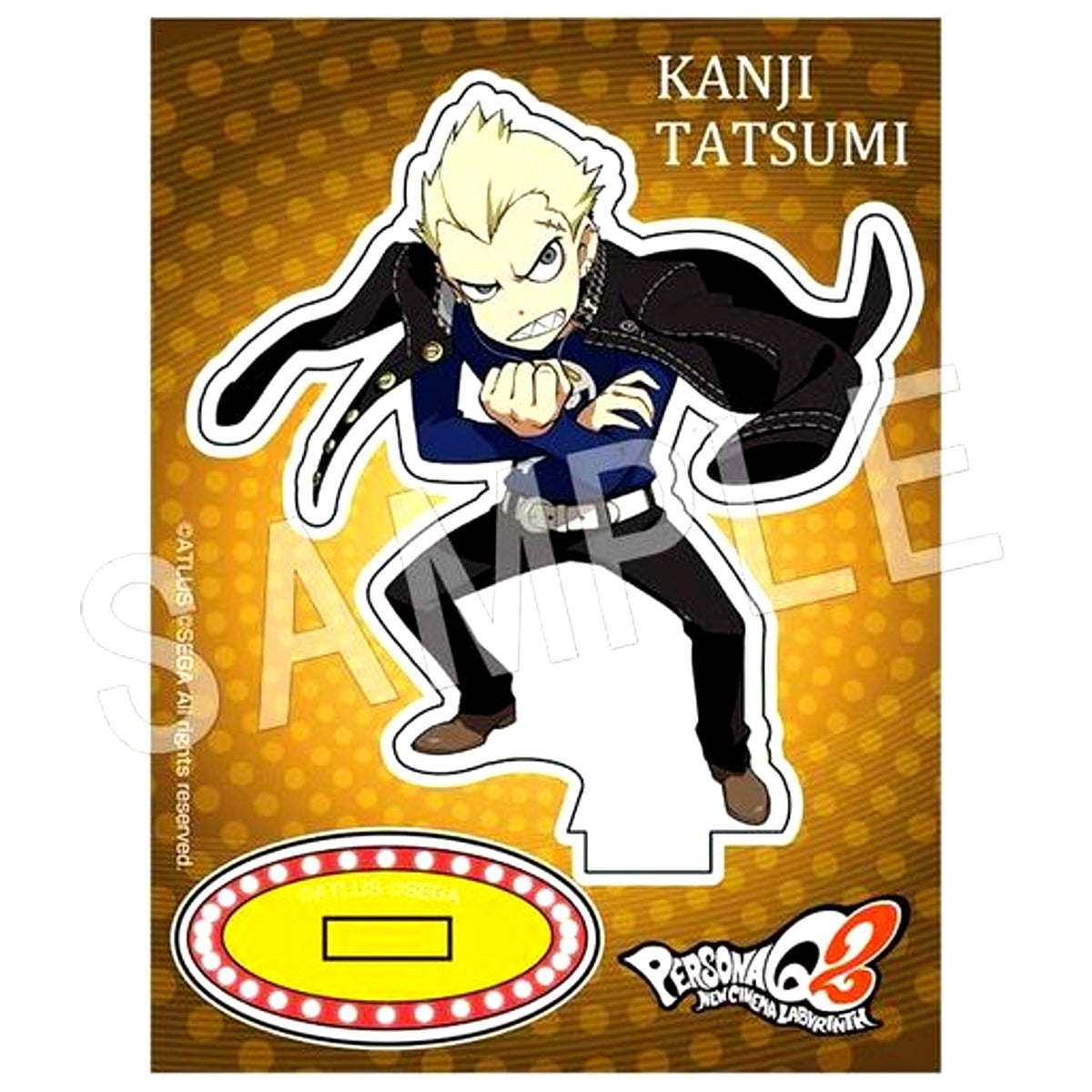 Kanji Tatsumi Persona Q2: New Cinema Labyrinth Fortune Acrylic Stand Vol.4 [USED]
