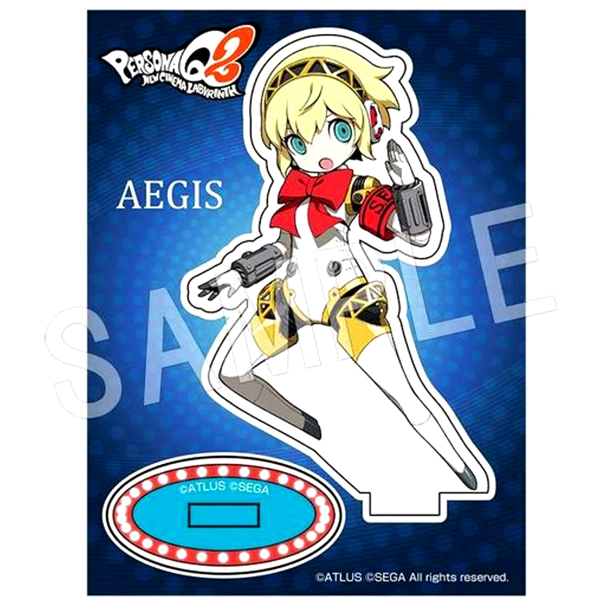 Aigis Vol.5 Persona Q2 New Cinema Labyrinth Fortune Acrylic Stand [USED]