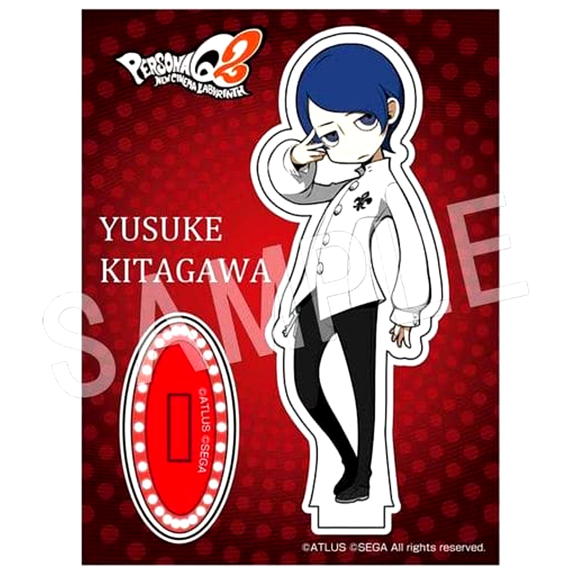 Yusuke Kitagawa Persona Q2 New Cinema Labyrinth Fortune Acrylic Stand Vol.5 [USED]