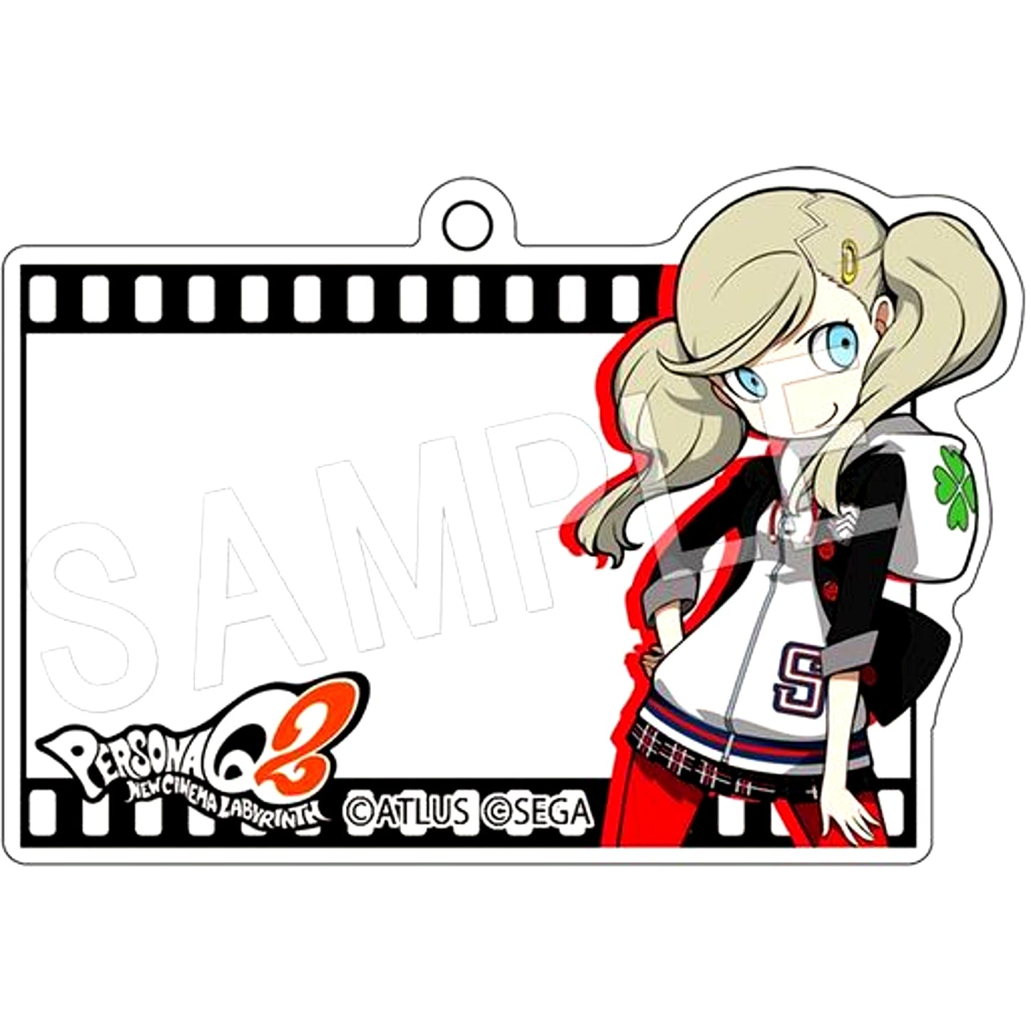 Ann Takamaki Persona Q2 New Cinema Labyrinth Fortune Acrylic Keychain Vol.1 [USED]
