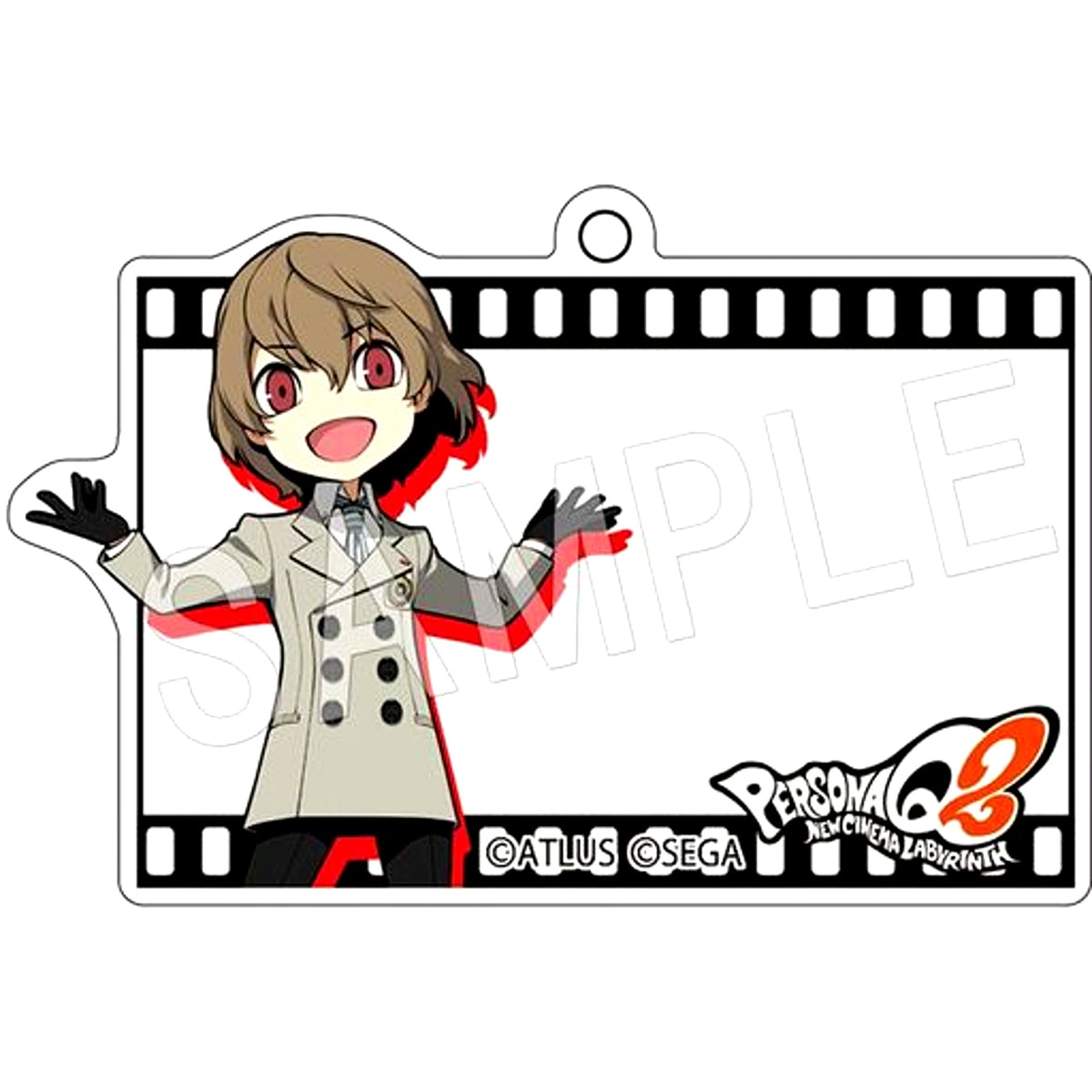 Goro Akechi Persona Q2 New Cinema Labyrinth Fortune Acrylic Keychain Vol.1 [USED]