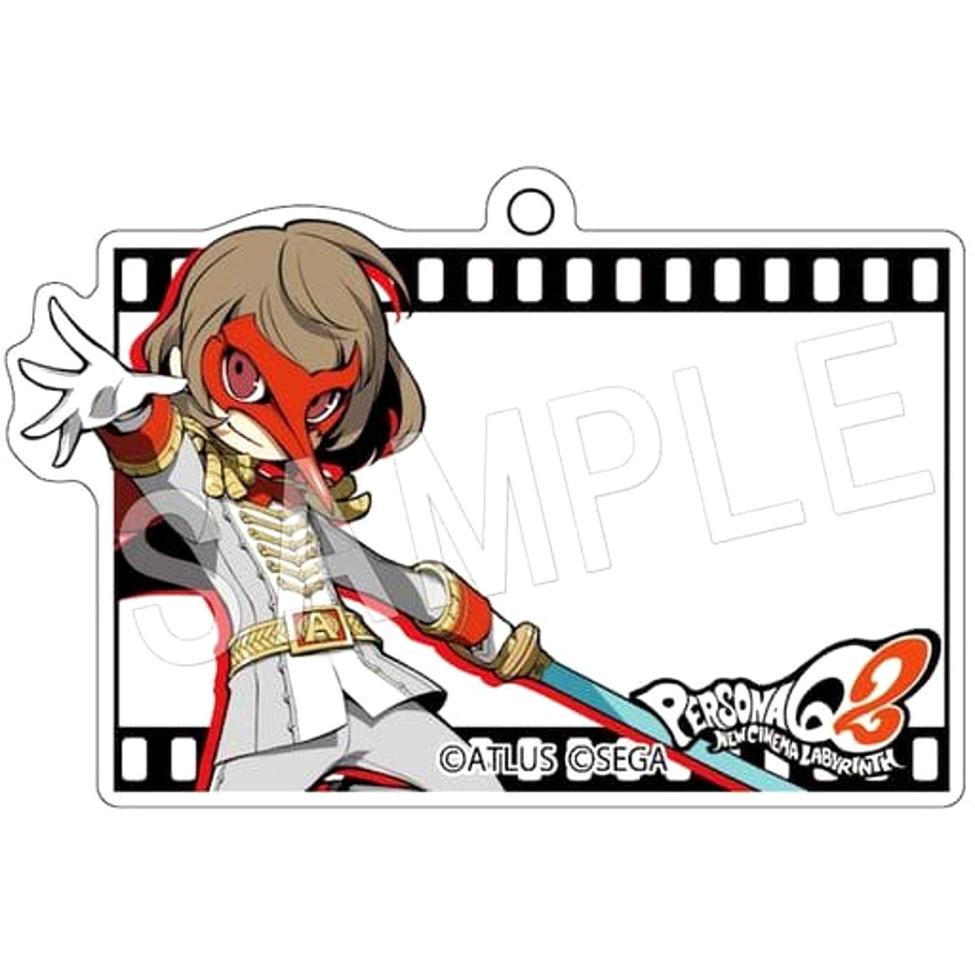Persona Q2: New Cinema Labyrinth Goro Akechi Crow Fortune Acrylic Keychain Vol.3 Keychains [USED]