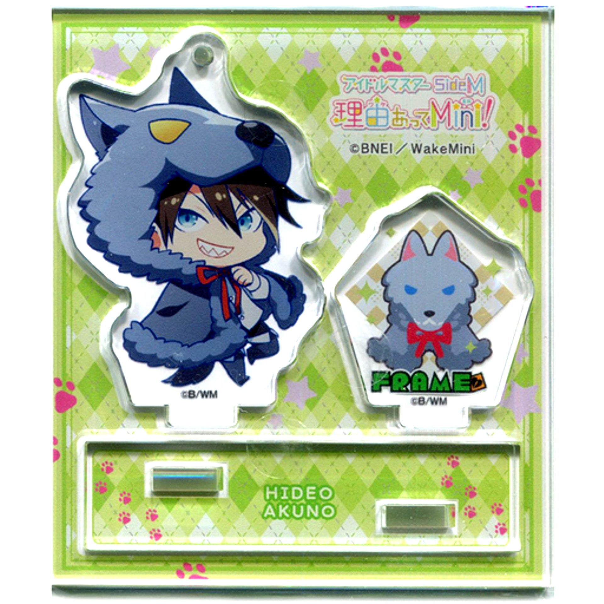Hideo Akuno The Idolmaster SideM Wake Atte Mini! Trading Acrylic Diorama Vol. 5 [USED]