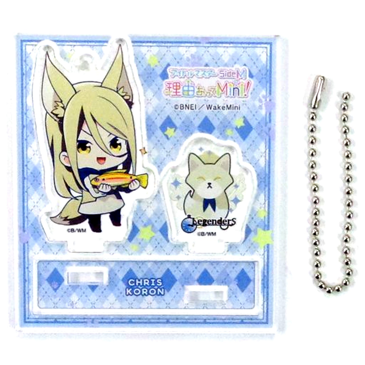 Chris Koron Idolmaster SideM Wake Atte Mini! Trading Acrylic Diorama Vol. 6 [USED]