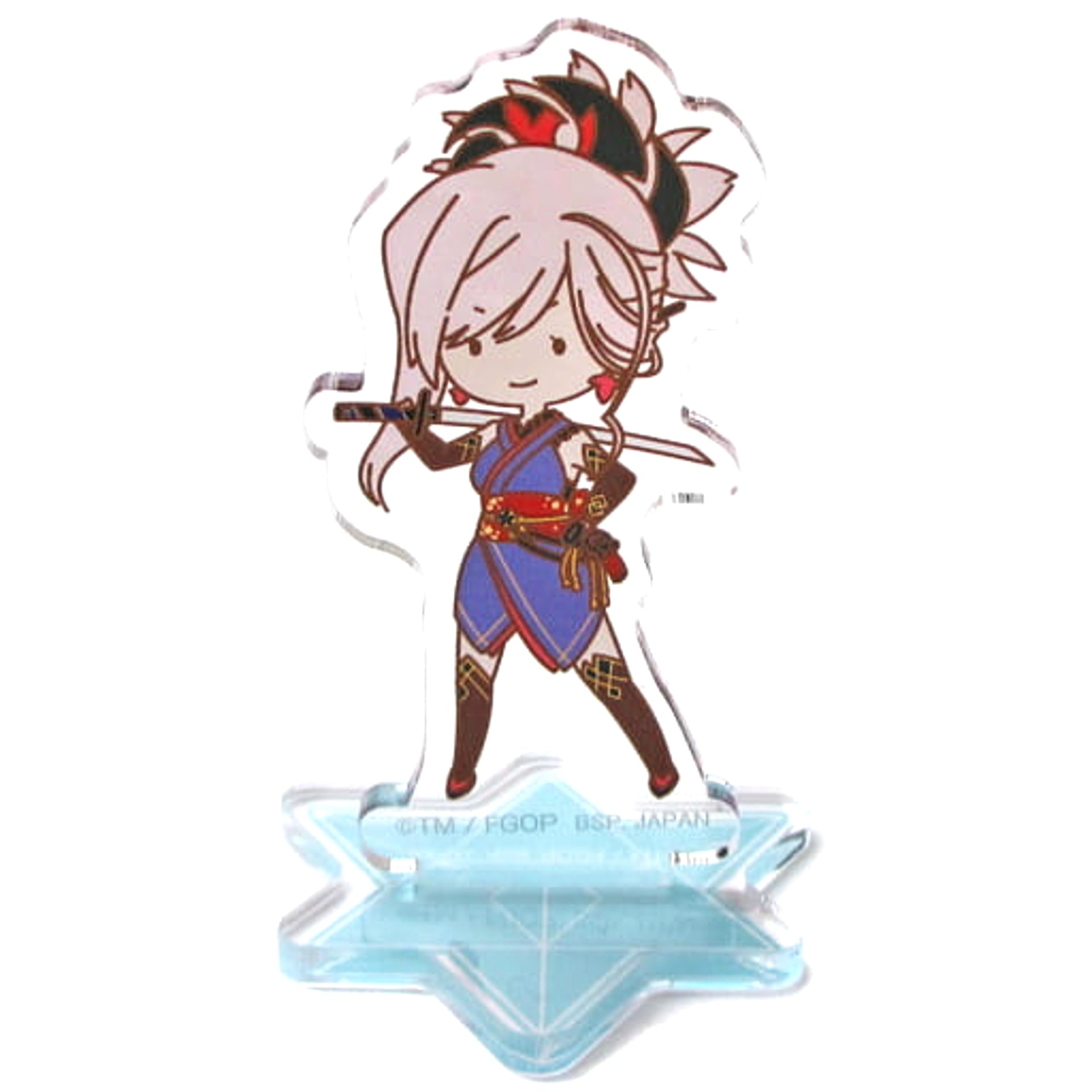 Ichiban Kuji ONLINE Fate/Grand Order sugar pochette 4 Saber Miyamoto Musashi Acrylic Stand Prize A Acrylic Stands [USED]