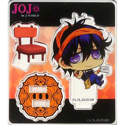 Narancia Ghirga B Prize Acrylic Stand JoJo's Bizarre Adventure Part 5 Golden Wind in J-World Tokyo Minigame Aim for Polpo's Fortune by Bucciarati [USED]
