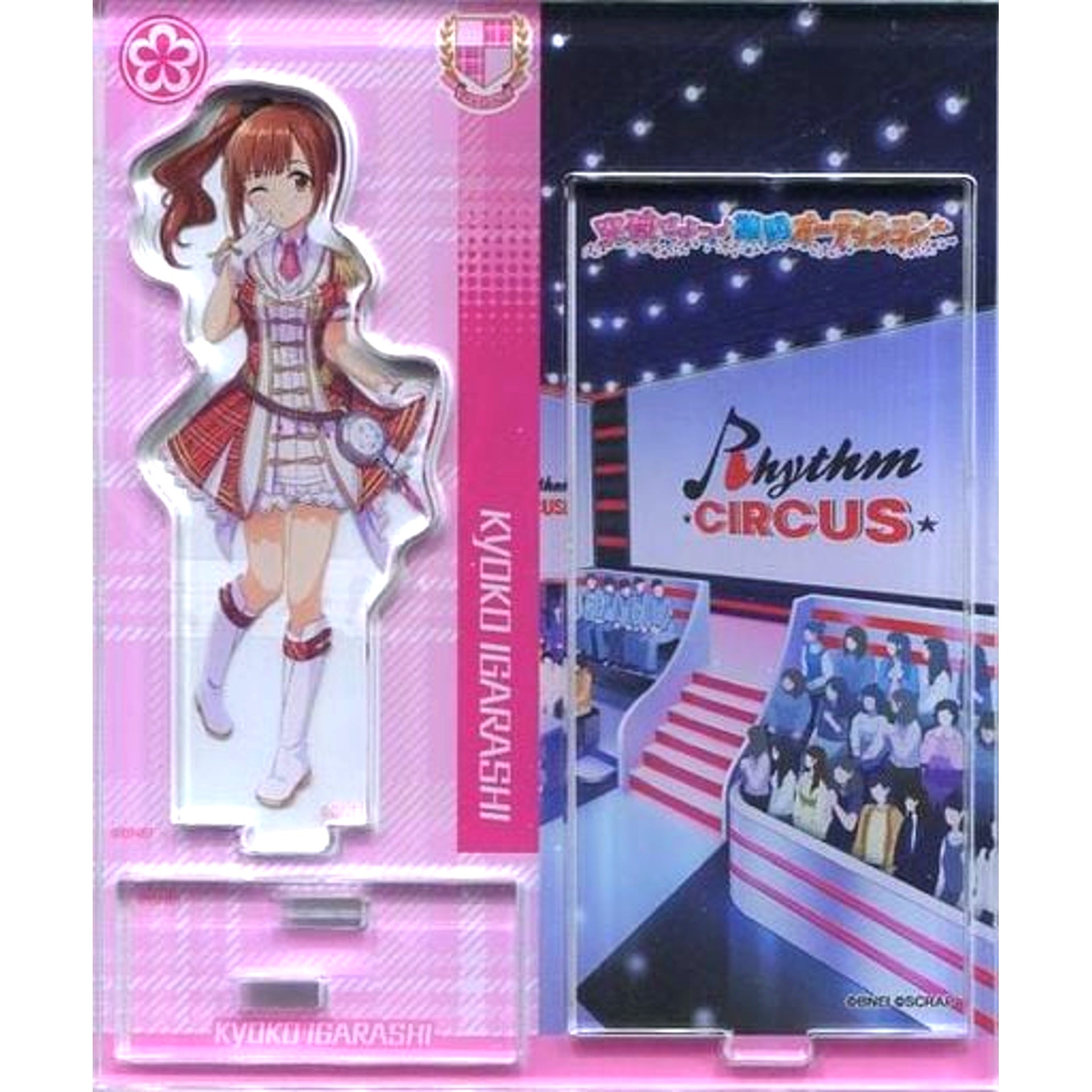 Kyoko Igarashi The Idolmaster Cinderella Girls x TOKYO MYSTERY CIRCUS Toppa Seyo Nankan Audition Program Appearance Commemorative Acrylic Stand [USED]