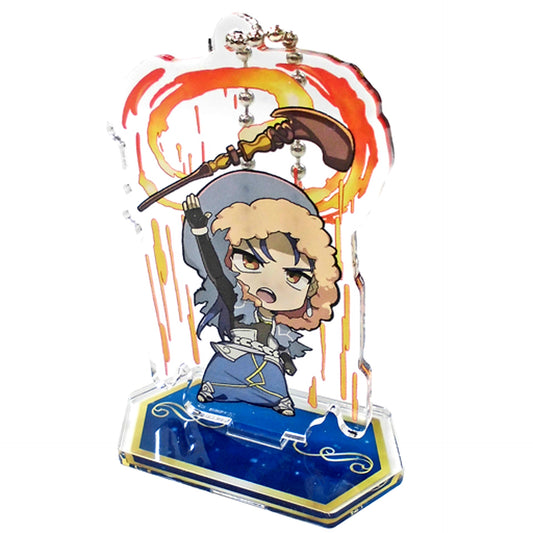 Caster Cu Chulainn Type B Sega Collabo Cafe Fate/Grand Order Arcade Deformed Acrylic Keychain with Stand [USED]