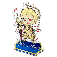 Archer Gilgamesh Fate/Grand Order Arcade SEGA Collabo Cafe Deformed Acrylic Keychain with Stand B [USED]