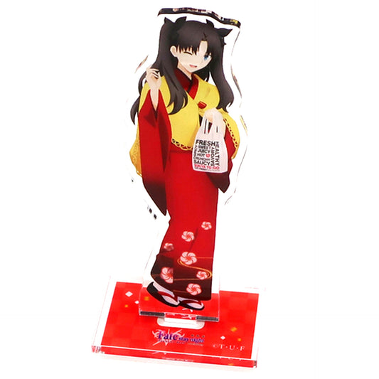 Rin Tohsaka Acrylic Stand Fate/stay night Heaven's Feel II. lost butterfly Sukiya [USED]