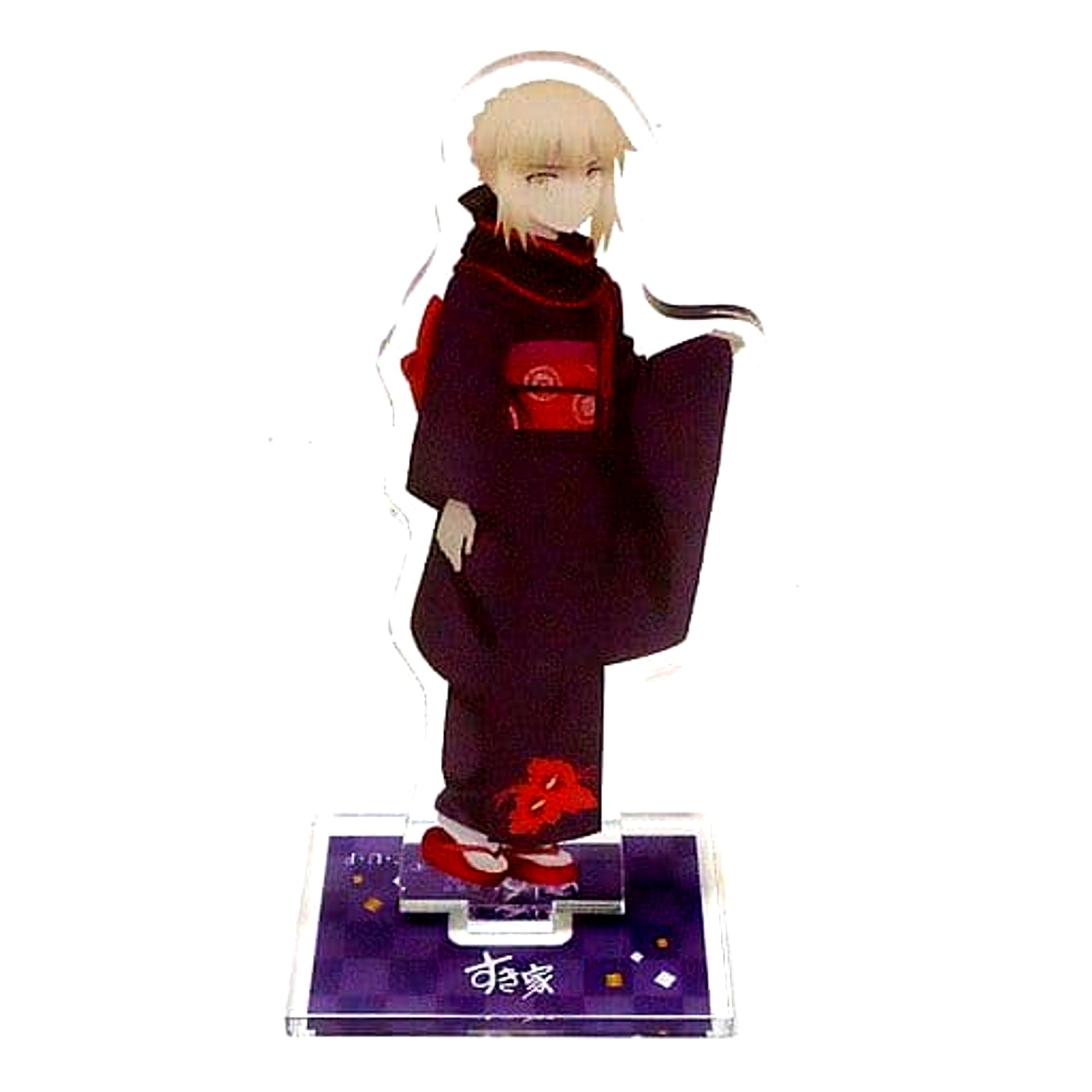 Saber Alter Fate/stay night Heaven's Feel II lost butterfly Acrylic Stand Sukiya [USED]