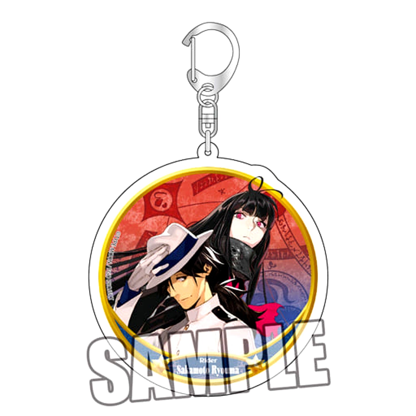 Fate/Grand Order Ryoma Sakamoto Acrylic Keyholder [USED]