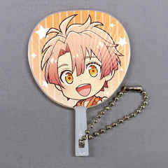 IDOLiSH7 Mitsuki Izumi Uchiwa Charm Animega Limited Keychains [USED]