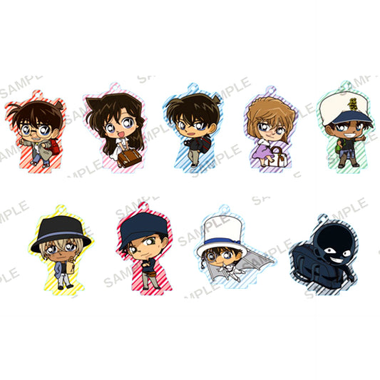 Set of 9 Detective Conan Tabimani Acrylic Stand Figure [USED]
