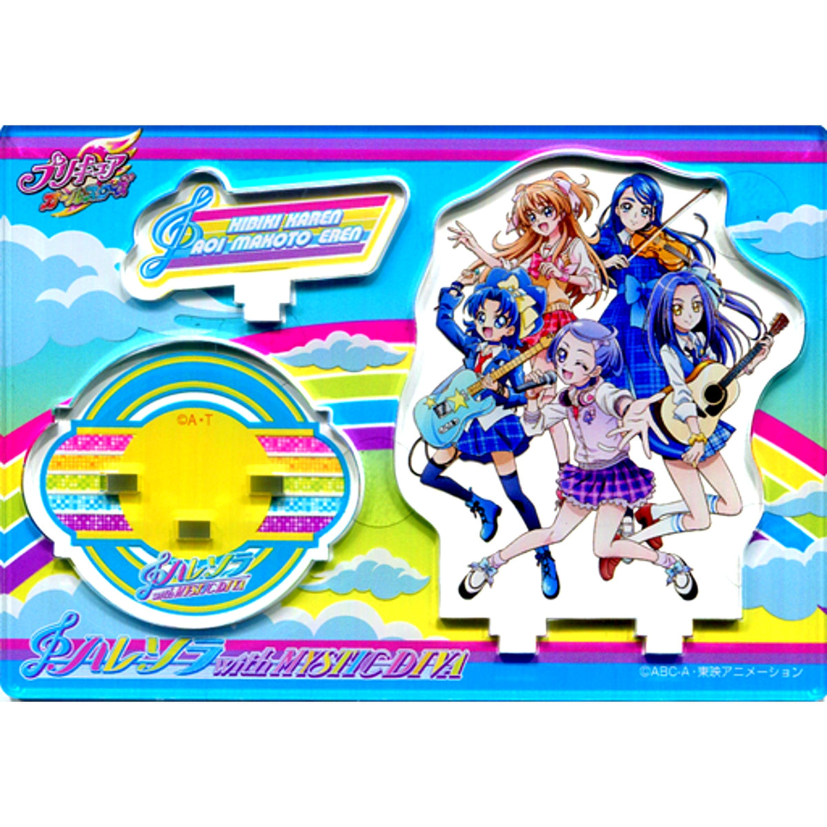 Haresora with MYSTIC DIVA Precure All Stars Idol Precure 2nd Season Pretty Store Limited Acrylic Stand Panel [USED]