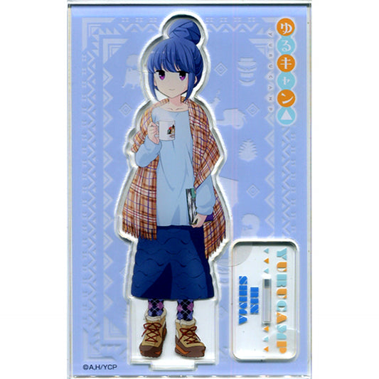 Rin Shima Yuru Camp Acrylic Stand Chara Pop Store [USED]