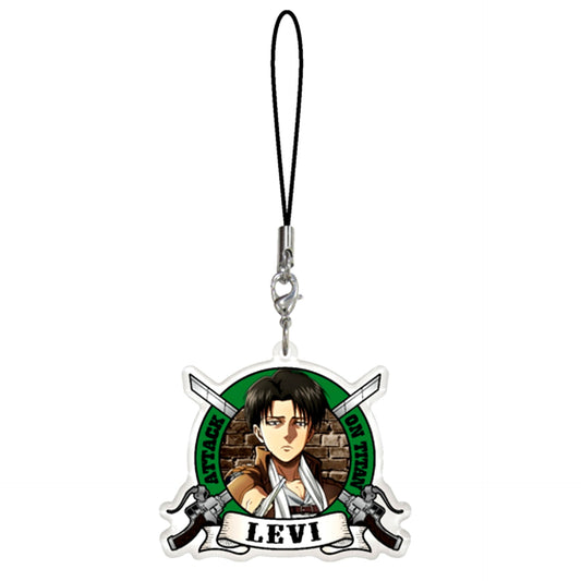 Levi D Attack on Titan Metal Charm [USED]