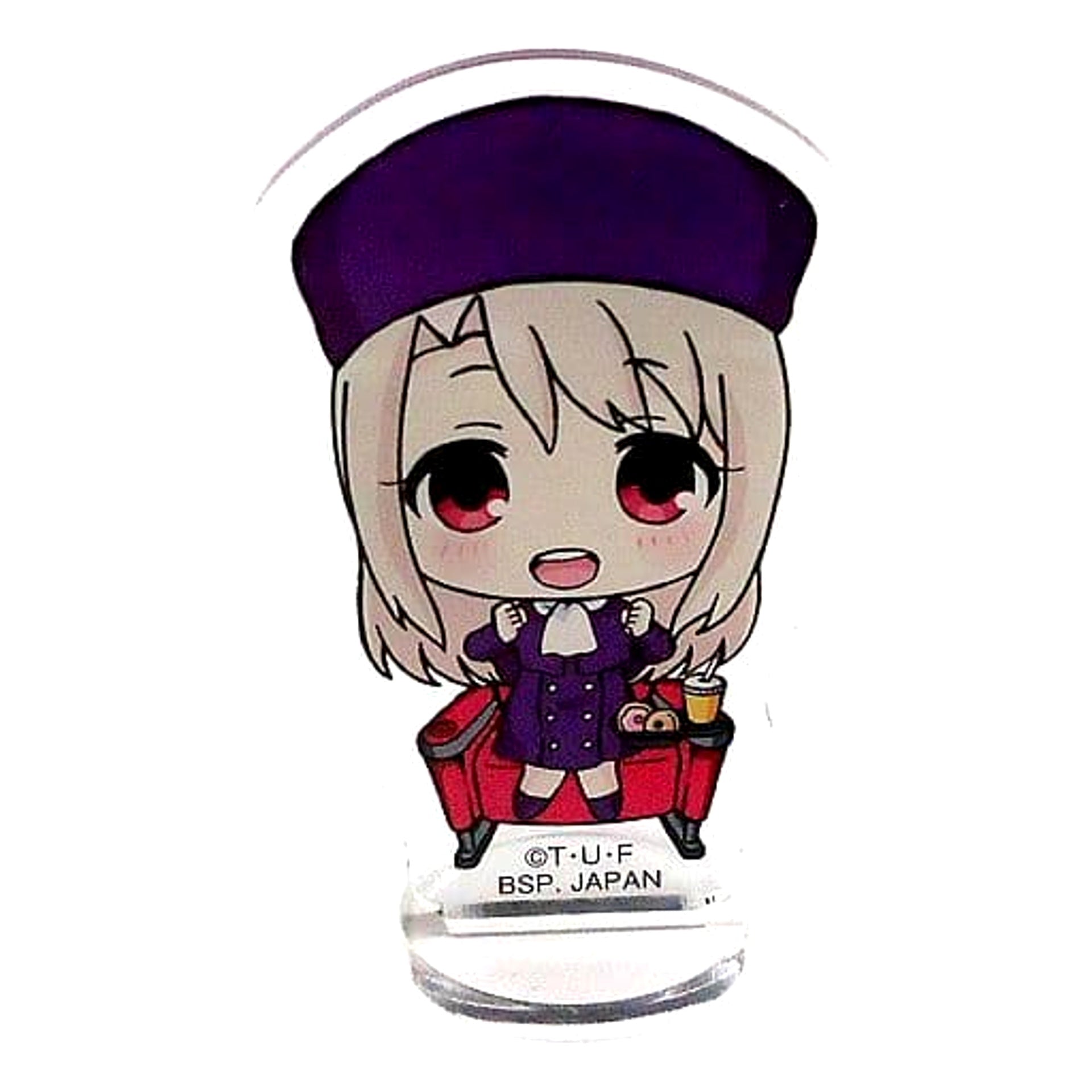 Ichiban Kuji Fate/stay night Heaven's Feel Theater Release Commemoration Illyasviel von Einzbern Theater Acrylic Stand Prize F Acrylic Stands [USED]
