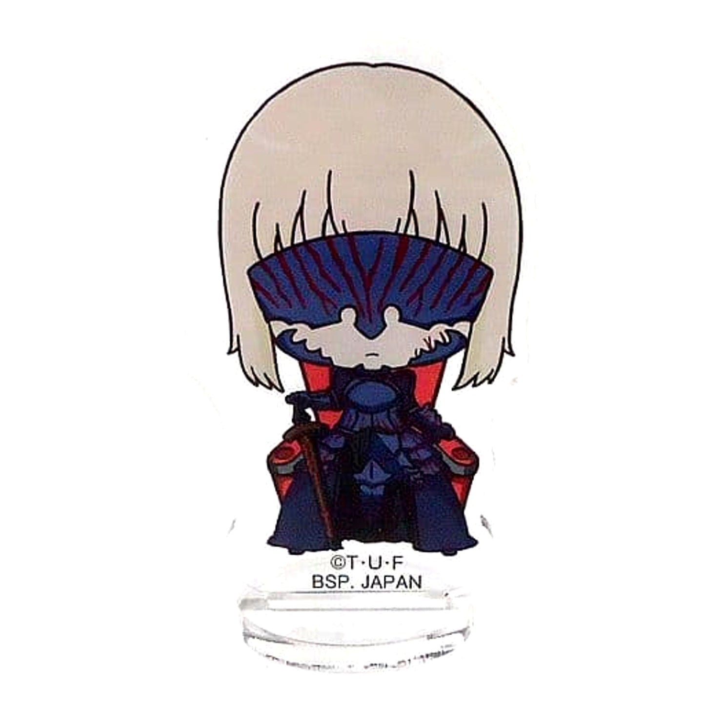 Ichiban Kuji Fate/stay night Heaven's Feel Theater Release Commemoration Secret 2 Saber Alter Visor Theater Acrylic Stand Prize F Acrylic Stands [USED]