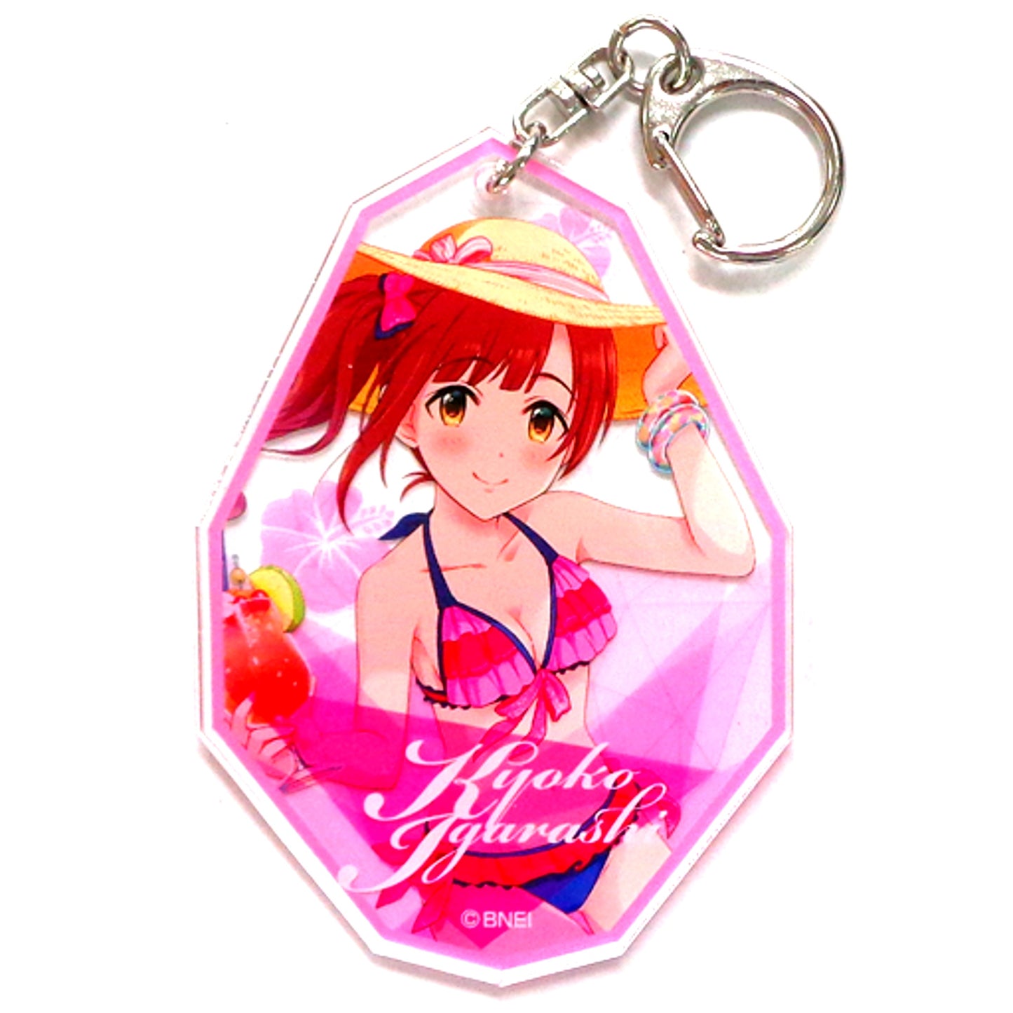 Kyoko Igarashi The Idolm@ster Cinderella Girls Acrylic Keychain Idolm@ster Official Shop Kuji M@STER Prize B [USED]