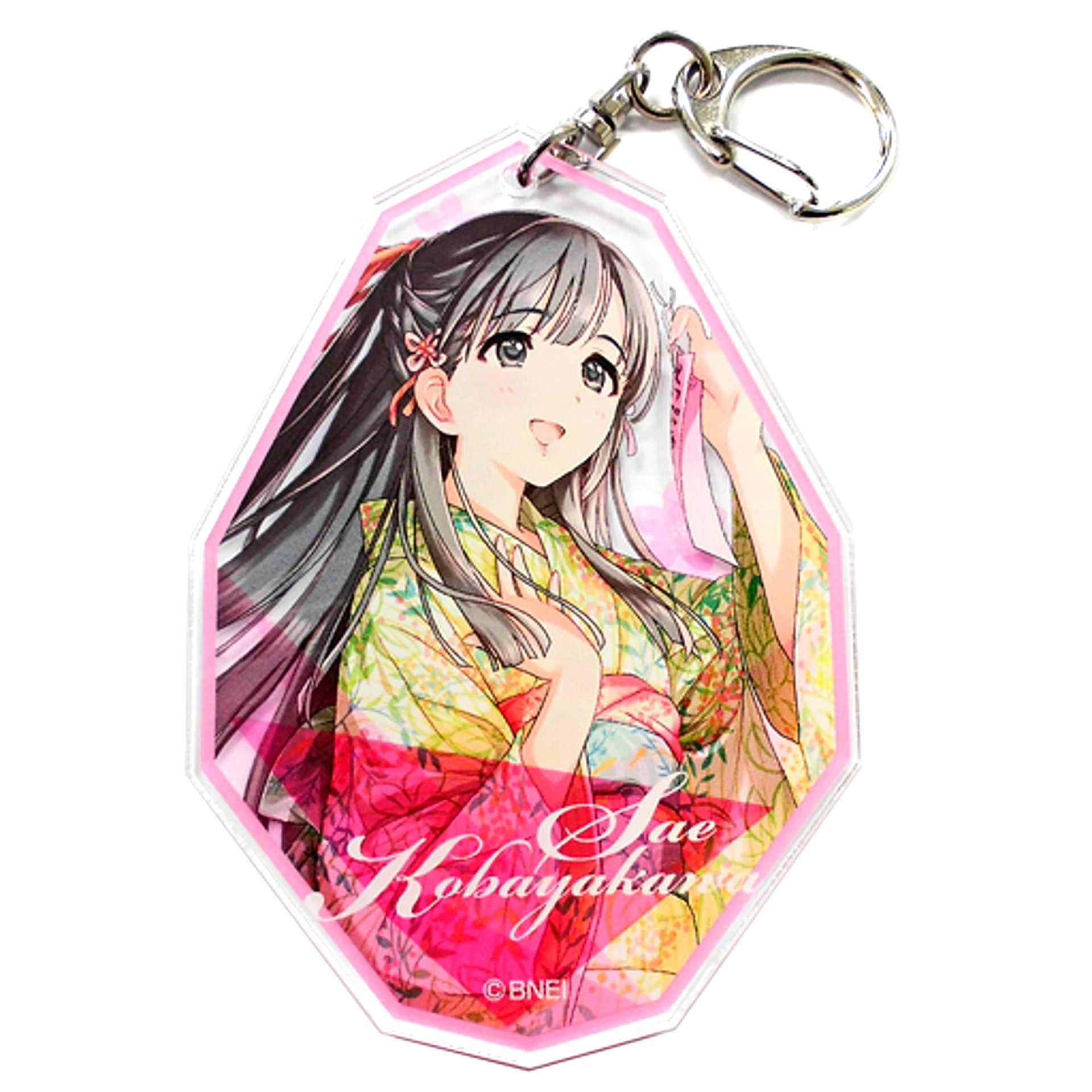 Sae Kobayakawa The Idolm@ster Cinderella Girls Acrylic Keychain Official Shop Kuji M@STER Prize B [USED]