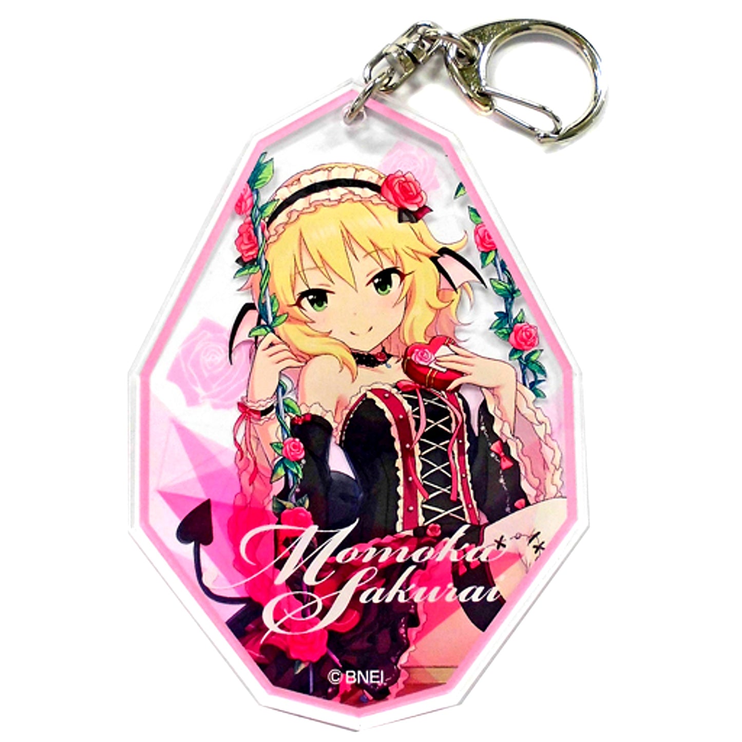 Momoka Sakurai Acrylic Keychain The Idolm@ster Cinderella Girls Official Shop Kuji M@STER Prize B [USED]