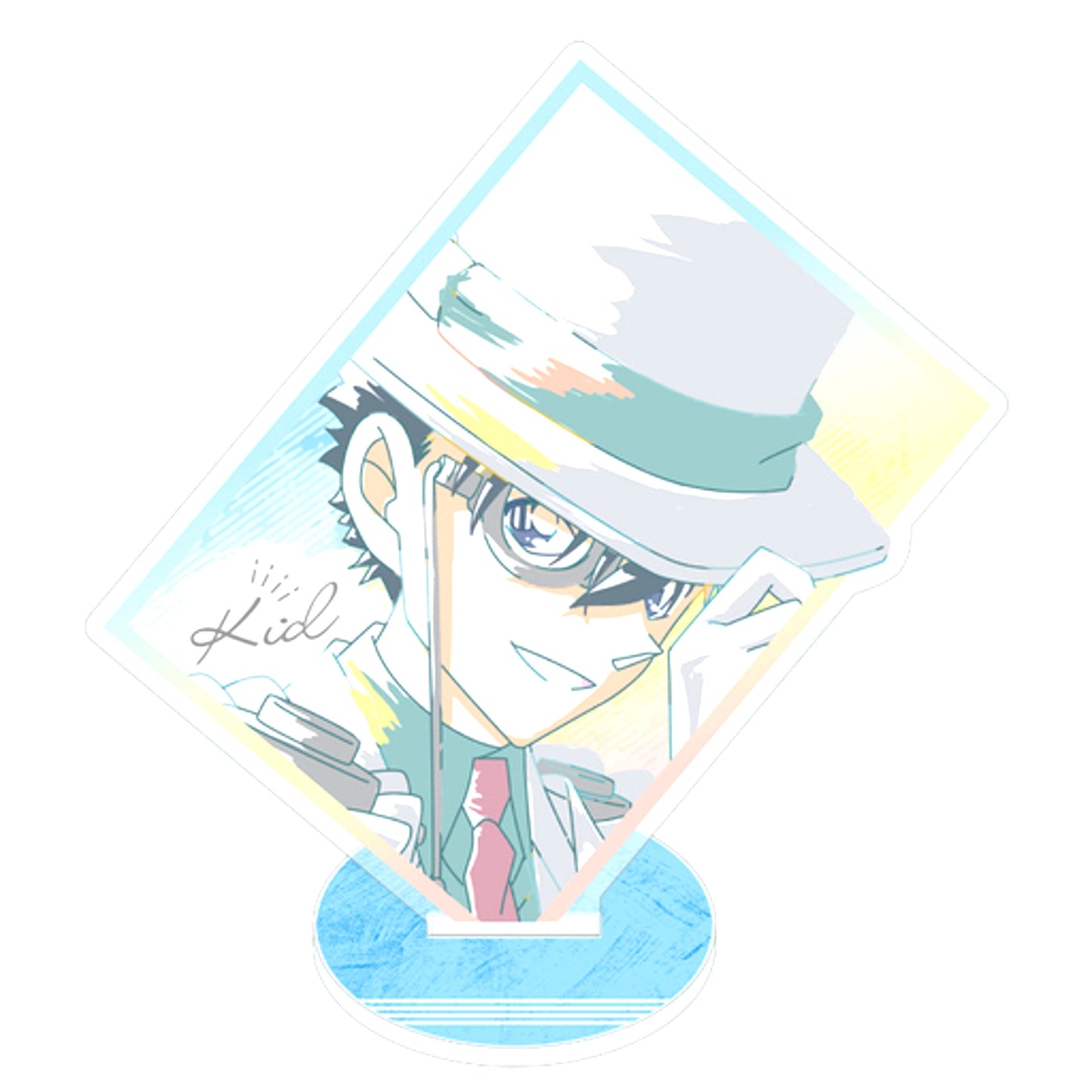 Kaito Kid Detective Conan Trading Ani-Art Acrylic Stand [USED]