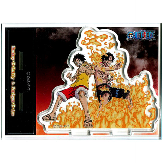 Monkey D. Luffy & Portgas D. Ace Acrylic Diorama One Piece [USED]