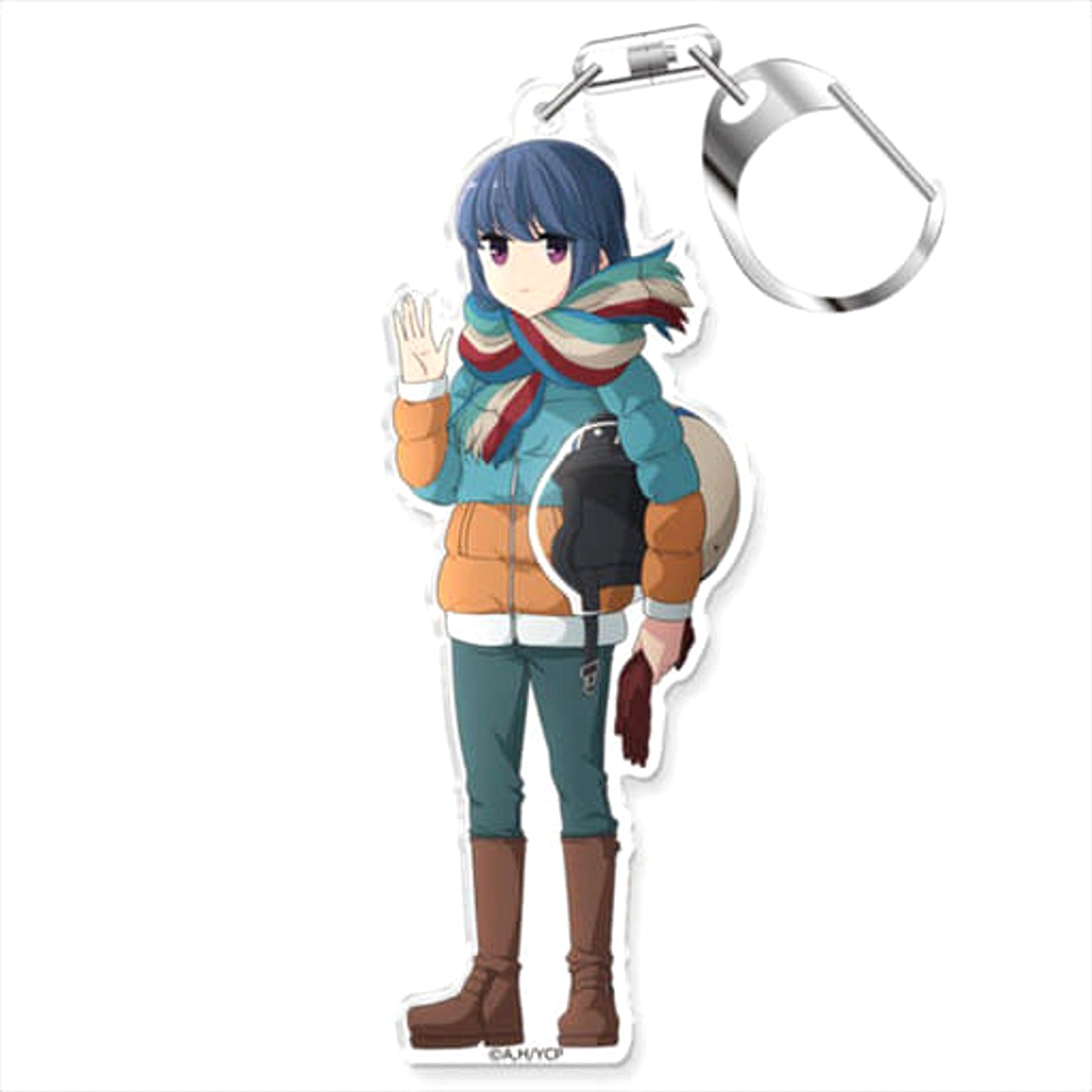 Rin Shima Laid-Back Camp Acrylic Keychain [USED]